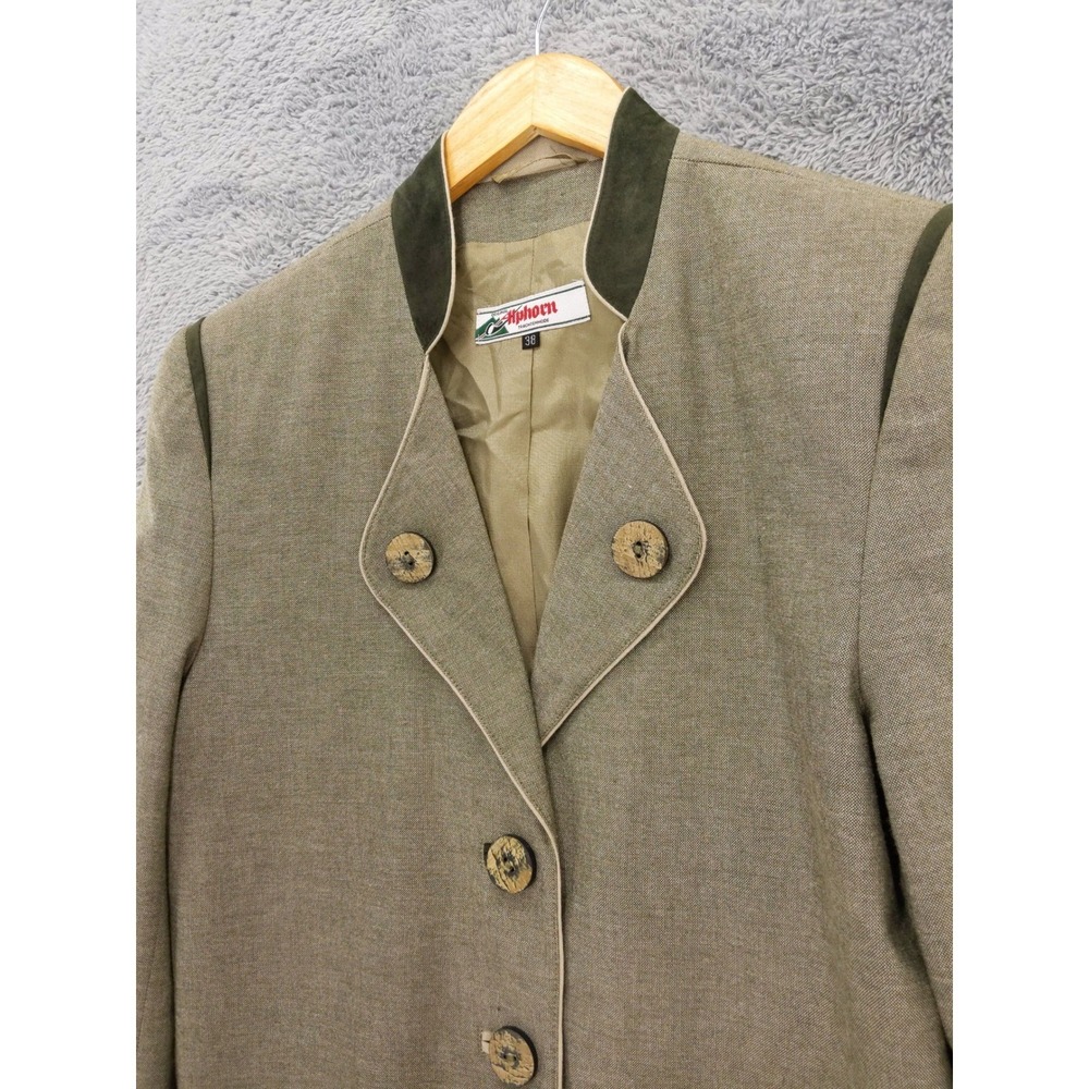 Alphorn Trachtenmode‎ Blazer Jacket Size 38 Bavarian Trachten - Picture 3 of 10